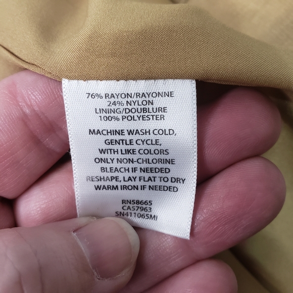 FINAL PRICE - Something Navy Women's High Rise Drapey Shorts - Picture 8 of 8